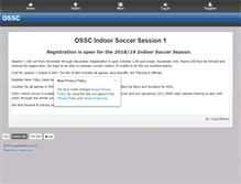 Tablet Screenshot of oldsaybrooksoccer.com
